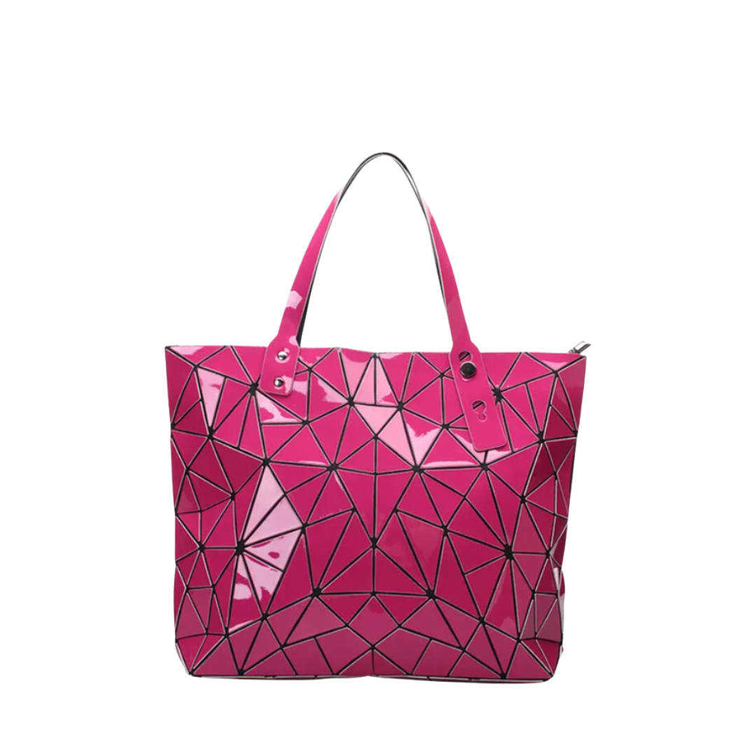 Chloe Geometric Tote Bag