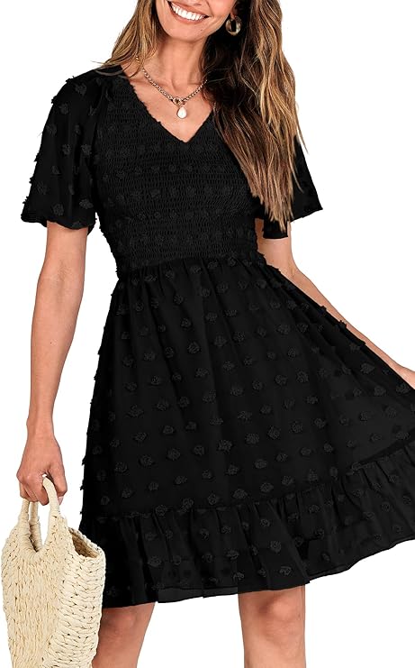 Majestic™Swiss Dot Dress