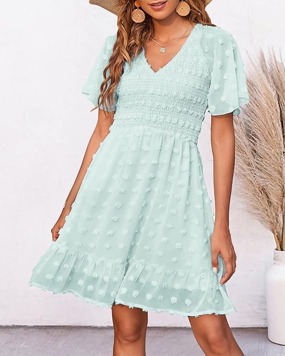 Majestic™Swiss Dot Dress