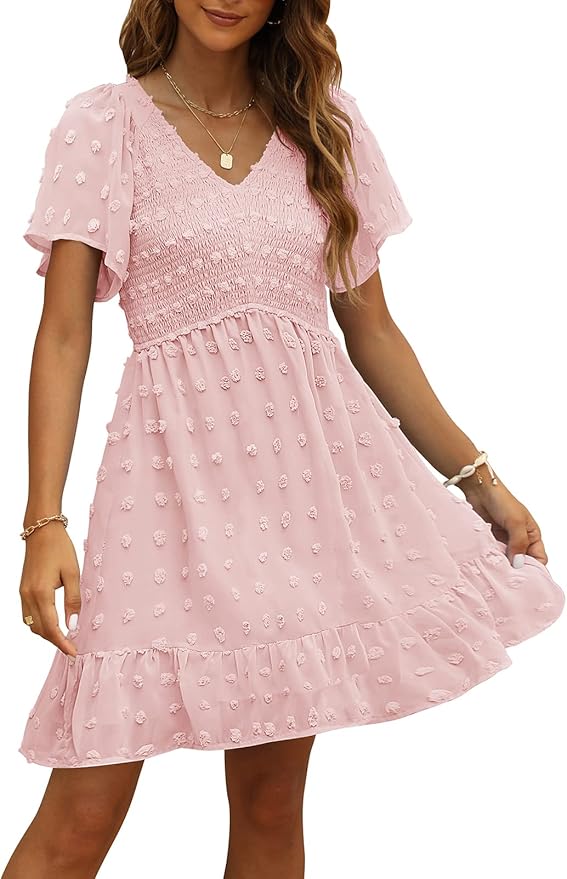 Majestic™Swiss Dot Dress