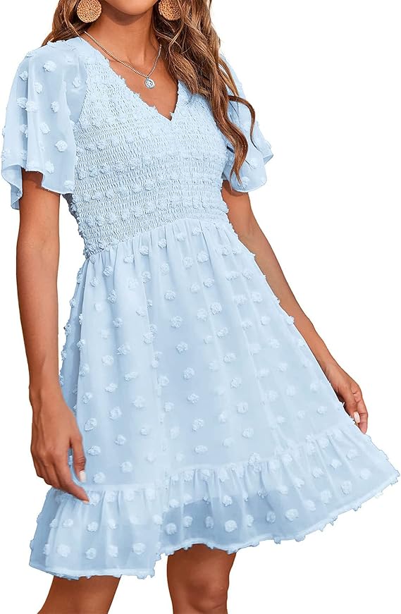 Majestic™Swiss Dot Dress