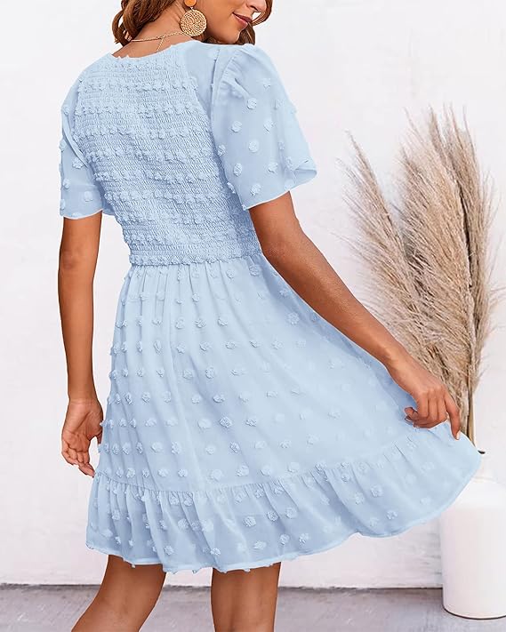 Majestic™Swiss Dot Dress