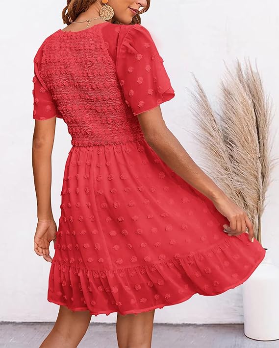 Majestic™Swiss Dot Dress