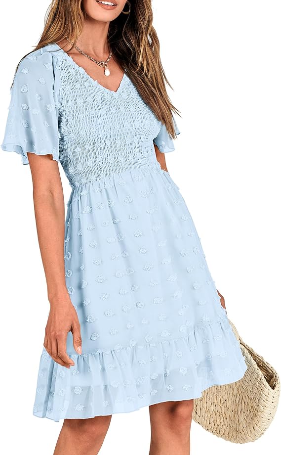 Majestic™Swiss Dot Dress