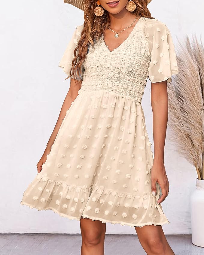 Majestic™Swiss Dot Dress