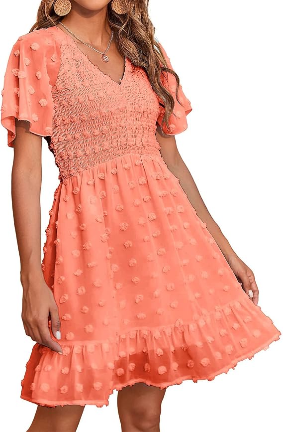 Majestic™Swiss Dot Dress