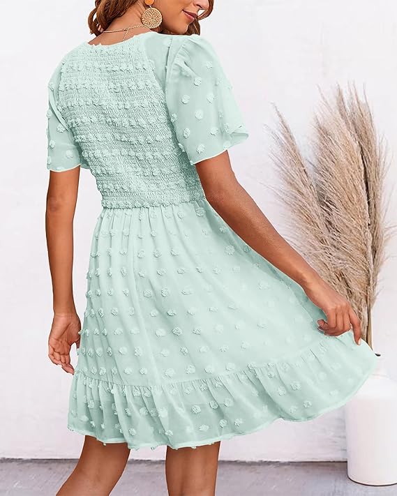 Majestic™Swiss Dot Dress