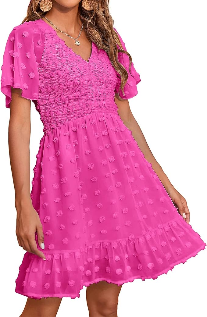 Majestic™Swiss Dot Dress