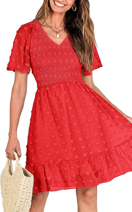 Majestic™Swiss Dot Dress