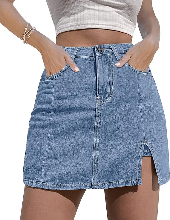 Majestic™ Jeans Denim Skirt