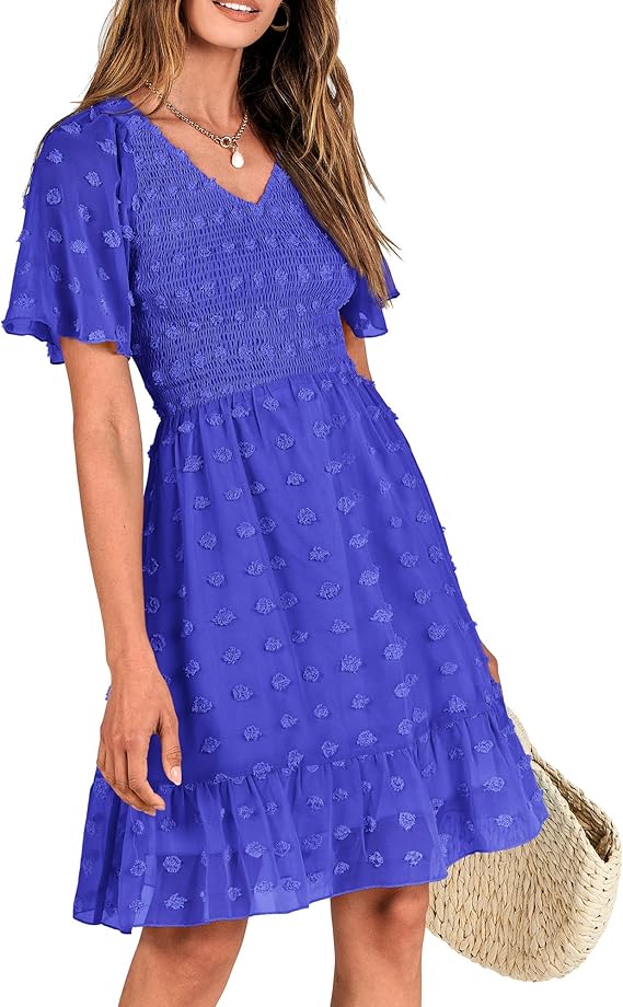 Majestic™Swiss Dot Dress